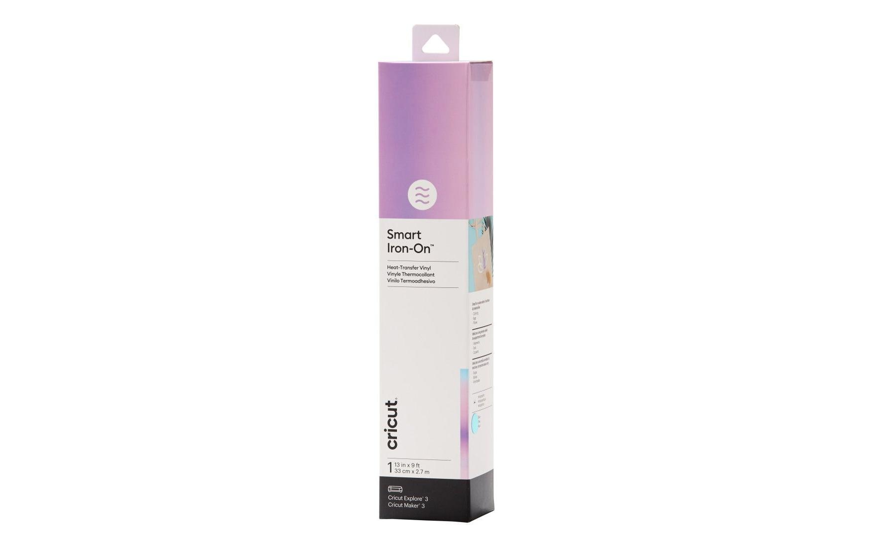 Cricut Aufbügelfolie holographisch – Hellblau – 33 × 273 cm – für Maker 3, Explore Air 3
