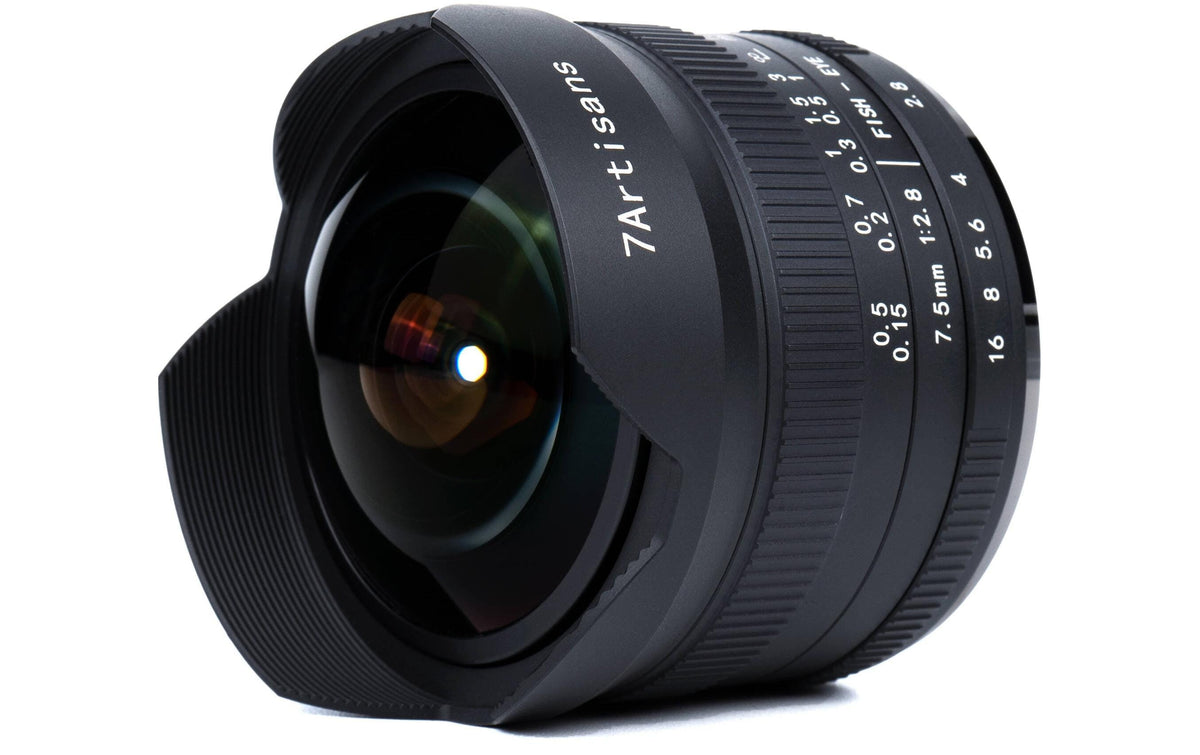 7Artisans 7,5 mm F2.8 MKII Fischaugenobjektiv – für Nikon Z – APS‑C, manuell, 190°