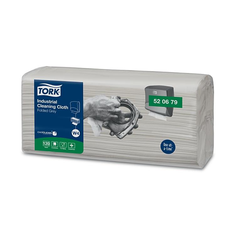 Tork Reinigungstuch – 35,5 × 10,8 cm – 480 Stk. – für Tork W4 Spender