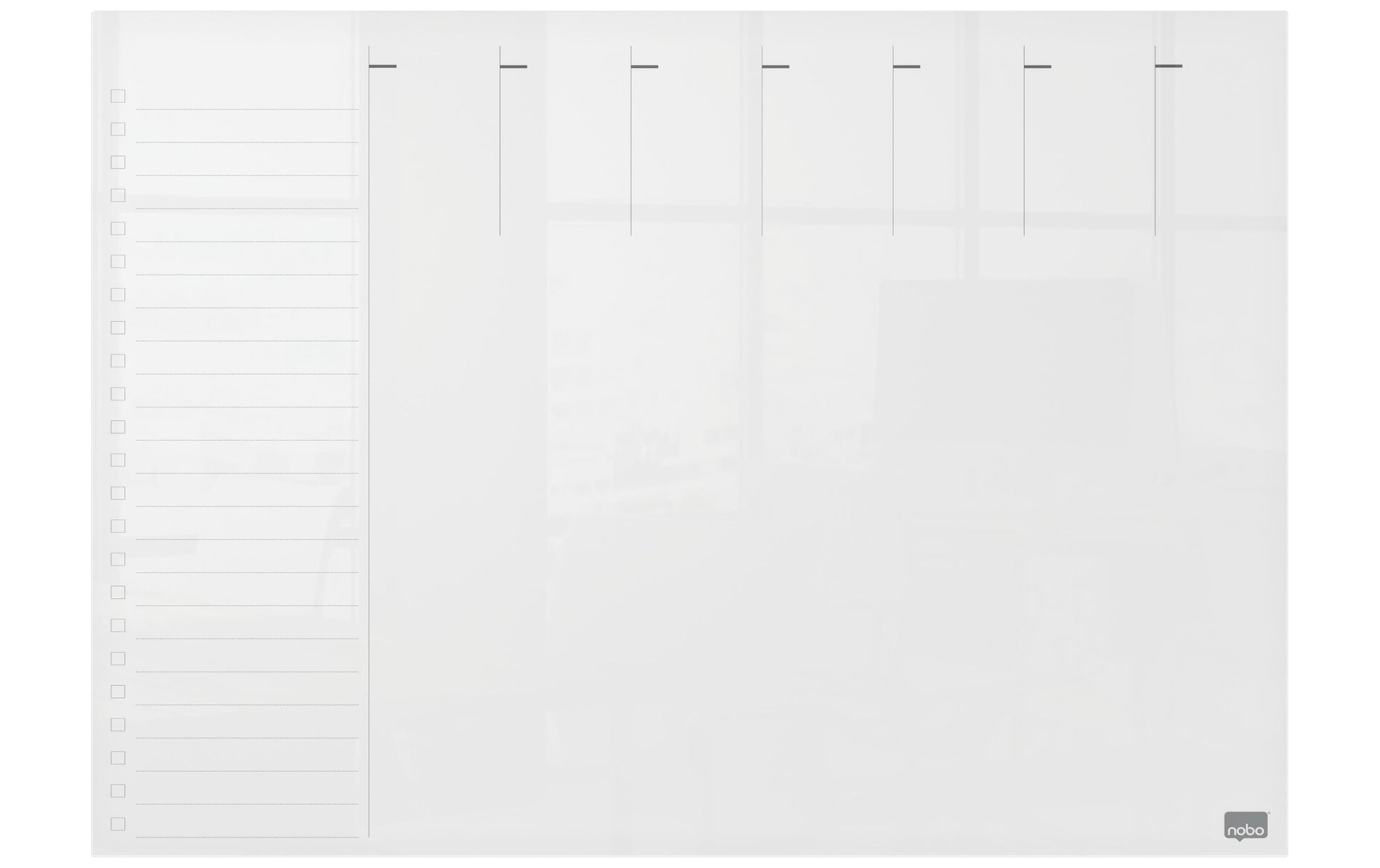 Nobo Whiteboard – 29,7 × 42 cm, Acryl