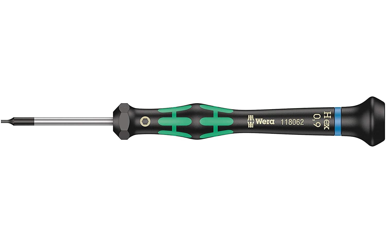 Wera Hex-Plus – Präzisions-Schraubenzieher-Set HEX, 0,9×40 mm, 1-teilig – 05118062001