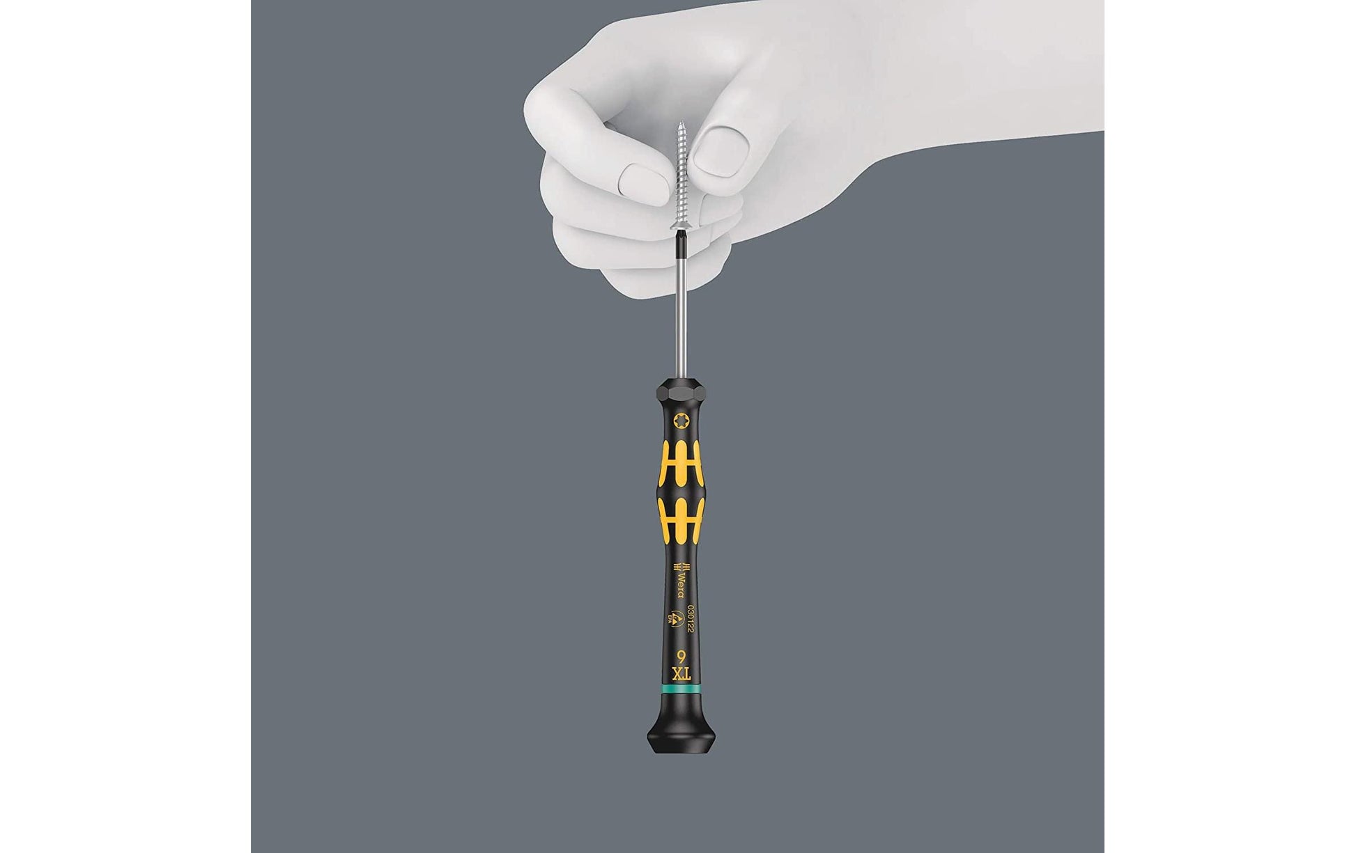Wera Kraftform Micro – Präzisions-Schraubenzieher-Set TX 6 × 40 mm, 1-teilig, ESD – 05030402001