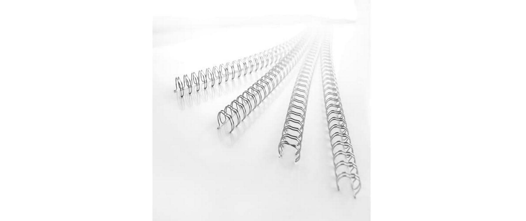 GBC Bindedisc-Ringe – Ø 6 mm, schwarz, Draht – 100 Stk.