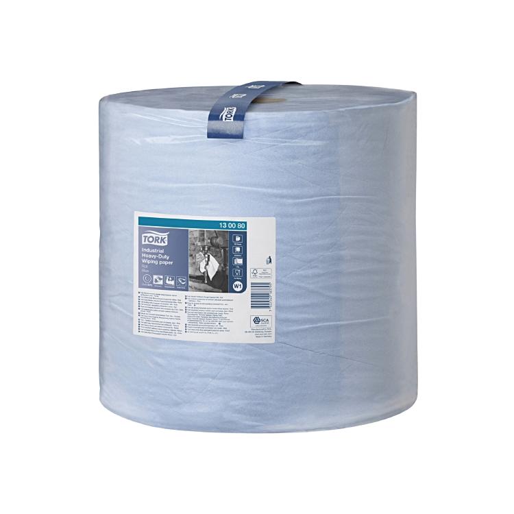Tork Wischtuchrolle Advanced 440 – 3-lagig – 36,9 cm × 255 m – blau – 1 Rolle
