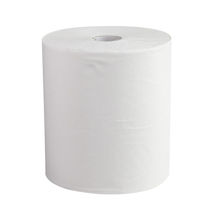 Autocut – Handtuchrolle – 2-lagig, weiss – 200 mm × 140 m – für Autocut – Kern Ø 40 mm – Sack 6 Rollen