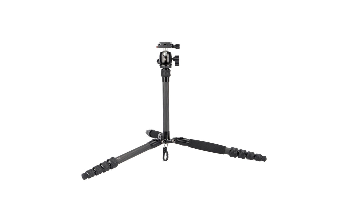 Sirui Traveler 5CX Reisestativ (Carbon) – 138 cm, 4 kg Tragkraft – Kugelkopf B-00K