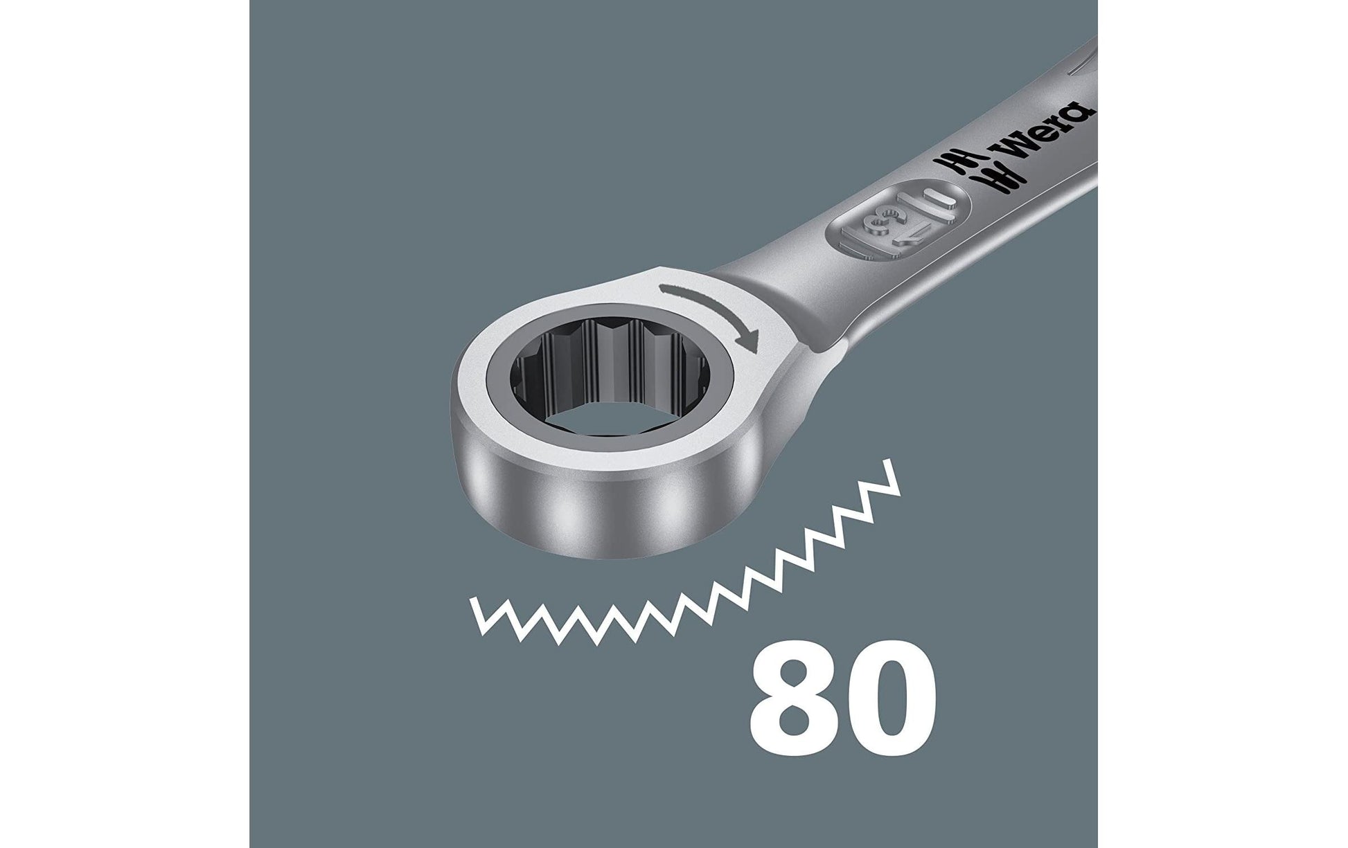 Wera Ratschen-Ringmaulschlüssel-Set 6000 Joker 8 Imperial – 05020012001