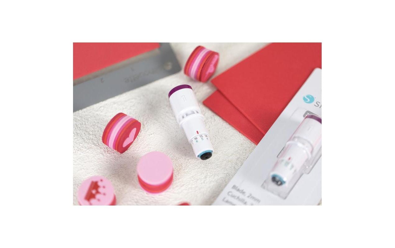 Silhouette Ersatzklingen, 2 mm, Pink, Weiss – für Silhouette Cameo 4, Cameo 4 Plus, Cameo 4 Pro und andere
