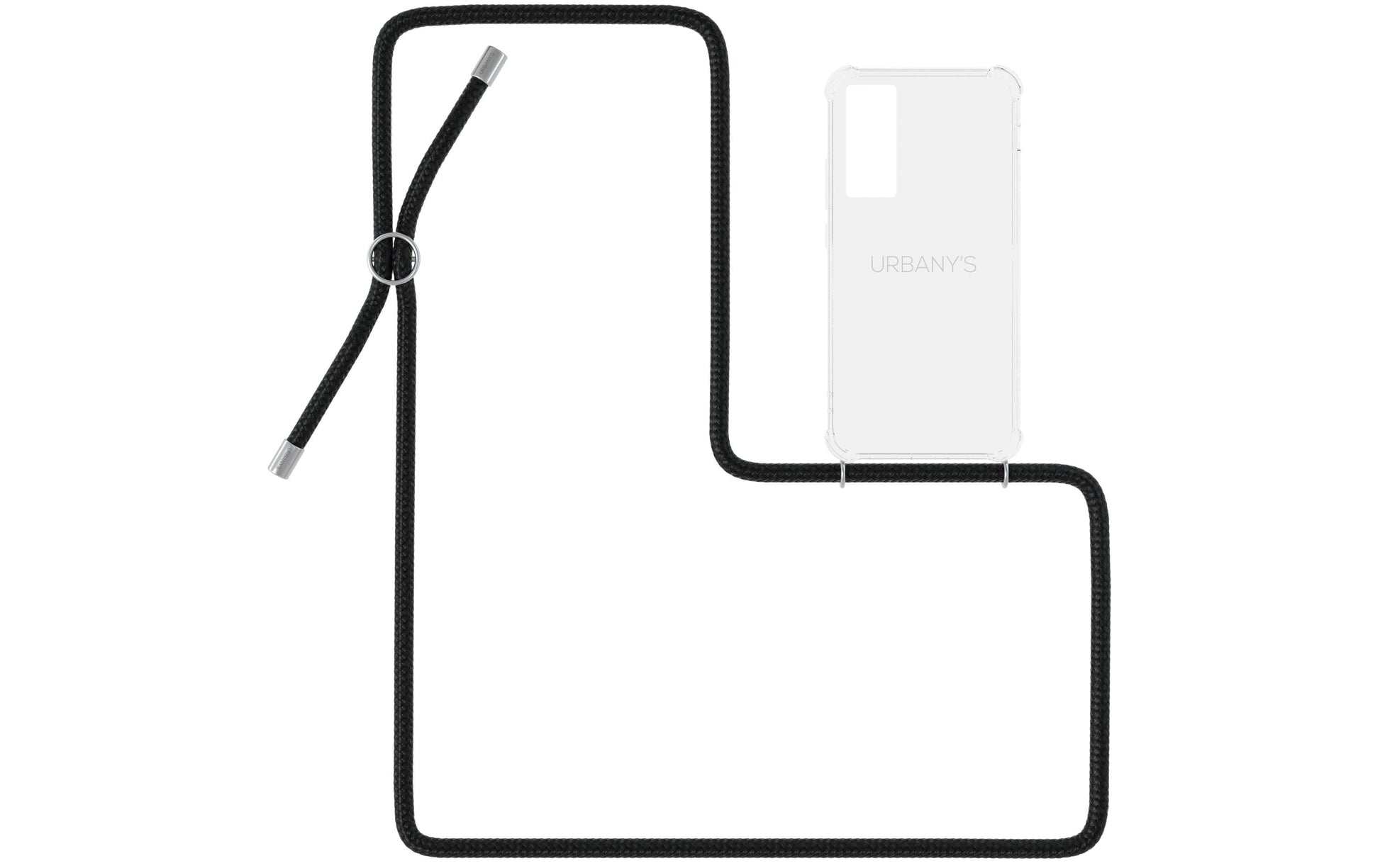 Urbany's Necklace Case Night Owl Backcover – für Samsung Galaxy S20 / S20 5G, mit Halsband, stossdämpfend