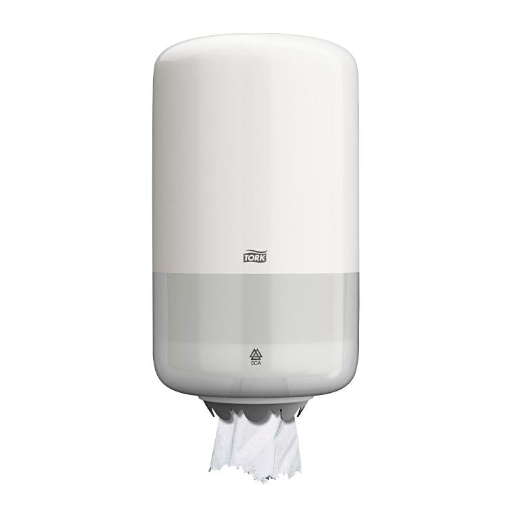 Tork Innenabrollspender Elevation Mini – für M1, Kunststoff, Weiss, 174 × 321 × 165 mm