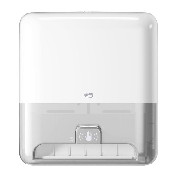 Tork Matic Handtuchrollenspender Elevation – für H1, Kunststoff, weiss, 206 × 368 × 331 mm