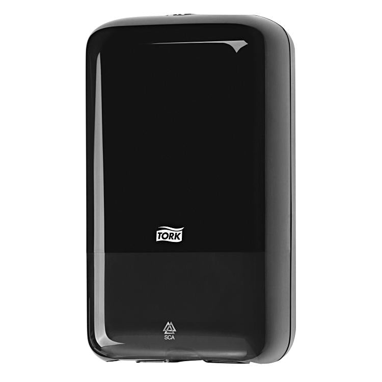 Tork T3 Elevation – Toilettenpapierspender – Kunststoff, Schwarz, Einzelblatt, 12,8 × 15,9 × 27,1 cm