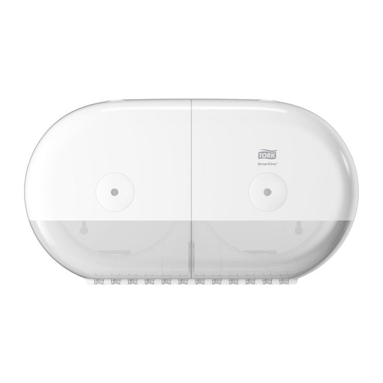 Tork SmartOne – Toilettenpapierspender – Kunststoff, Weiss, für Tork T9 Nachfüllungen, 15,6 × 39,8 × 22,1 cm