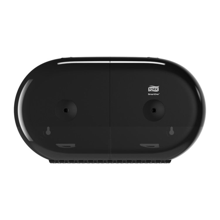 Tork SmartOne – Toilettenpapierspender – Kunststoff, schwarz, für Tork T9, 15,6 × 39,8 × 22,1 cm