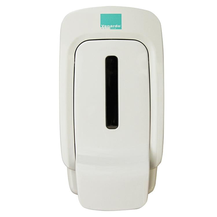 Venardo Seifenspender – ABS/PP, weiss/blau, 1000 ml