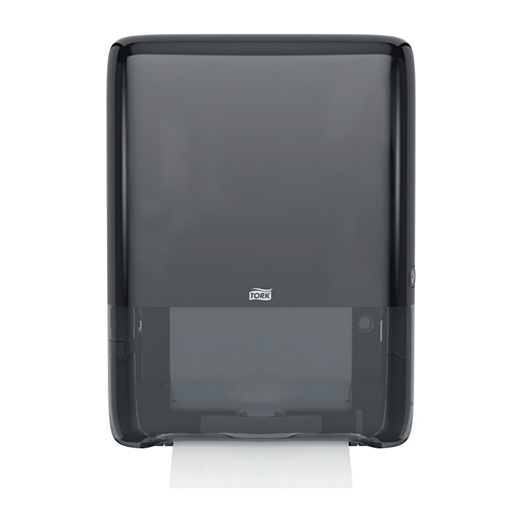Tork PeakServe Mini Endlos-Handtuchspender – für H5, Kunststoff, Schwarz, 101 × 491 × 367 mm