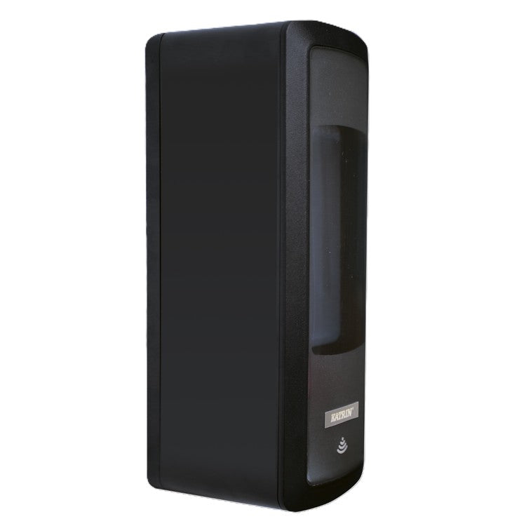 Katrin Automatischer Seifenspender – Wandmontage – 500 ml, Schwarz, ABS