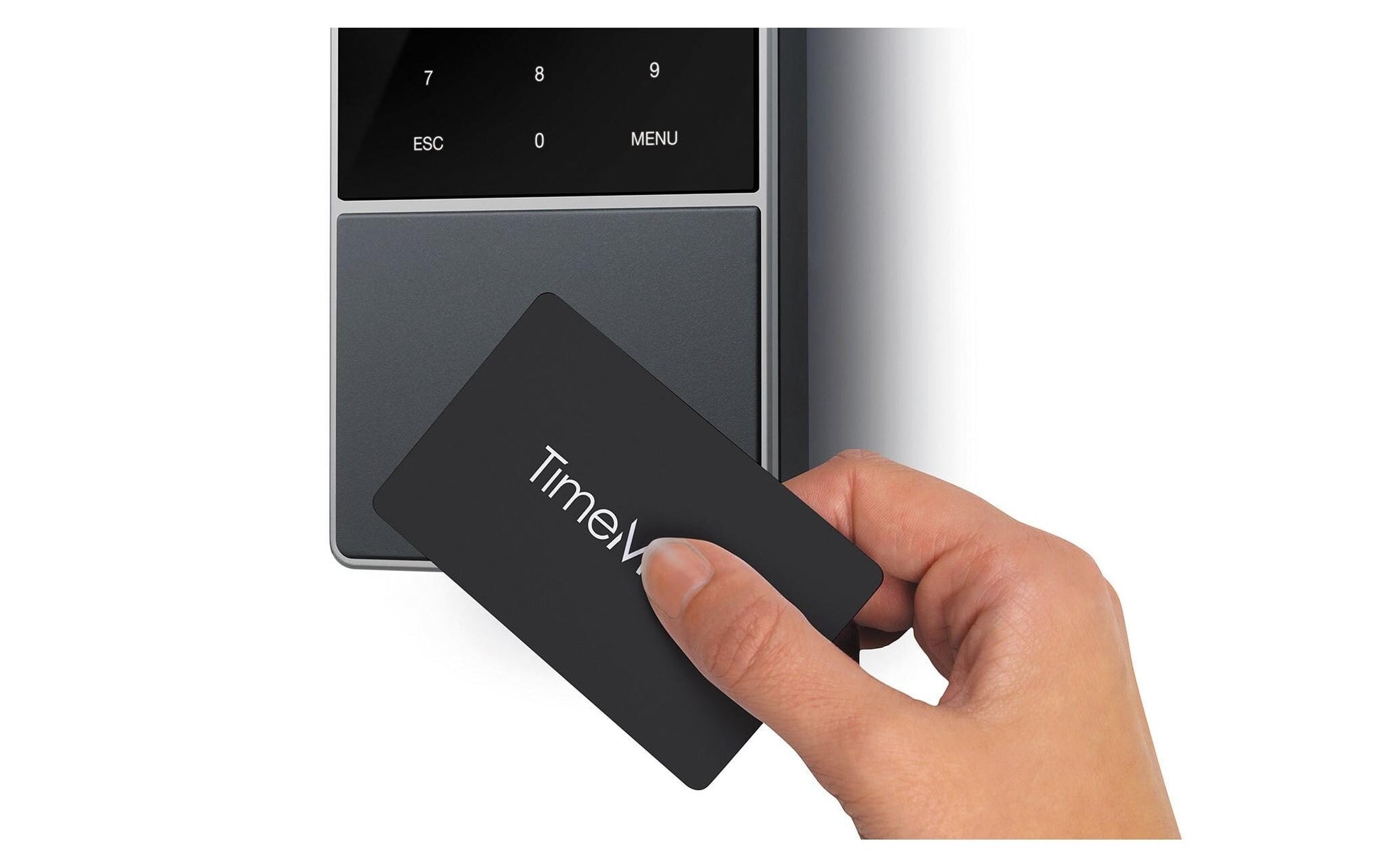 TimeMoto TM-818SC – Zeiterfassungsterminal – MIFARE/RFID, Wandmontage, App-kompatibel