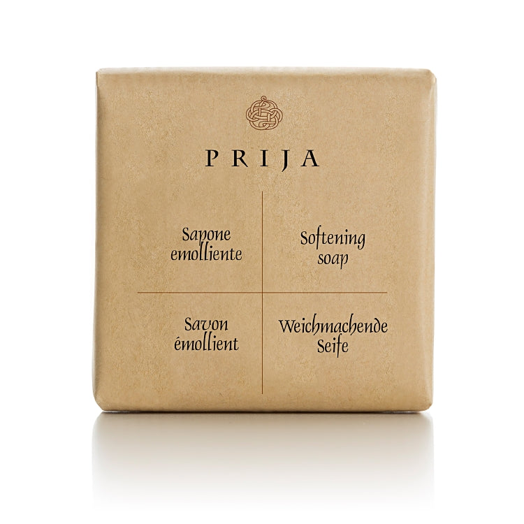 Prija Seife – 35 g, Pflanzenextrakte, pflanzliches Glycerin, 180er-Pack