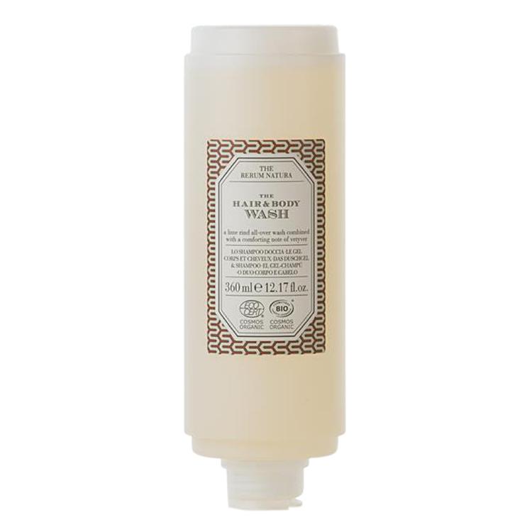 Rerum Natura Hair & Body – Zitronenschale, Vetiver – 360 ml – 18 Stk