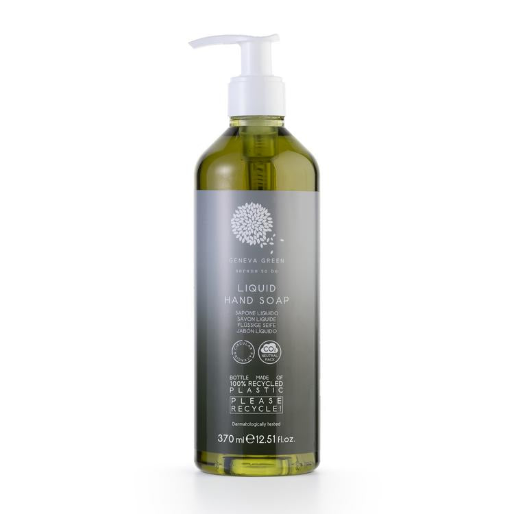Geneva Green Flüssige Handseife – mit Aloe Vera-Extrakt – Nachfüllflasche – 18 × 370 ml