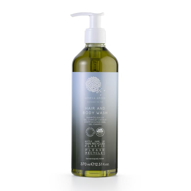 Geneva green Shampoo & Duschgel – Nachfüllflasche – 18 × 370 ml