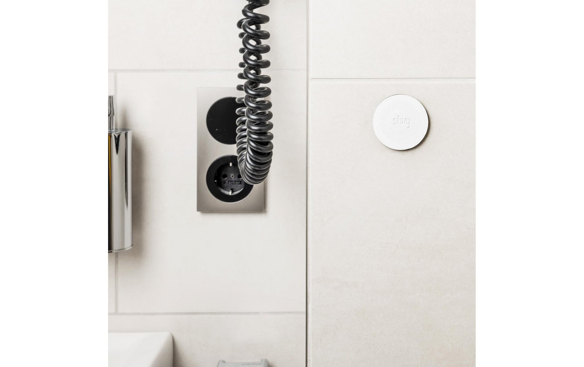 Silwy Montagepad – Ø 50 mm × 3 mm, für Glas, 4 Stk.