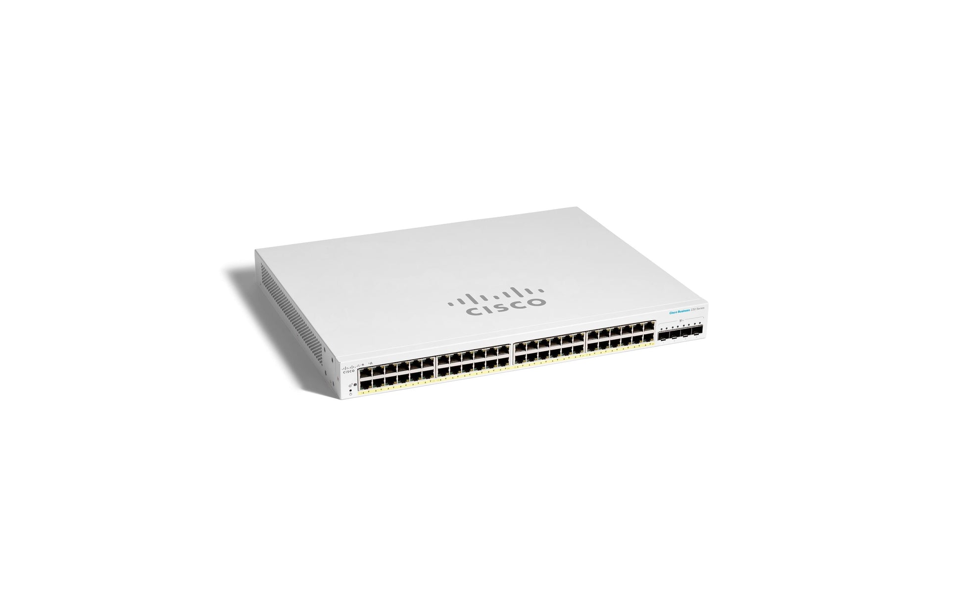 Cisco CBS220-48P-4G-EU – Managed Switch – 48×GbE, 4×SFP, L2, PoE+ 382 W, 1U