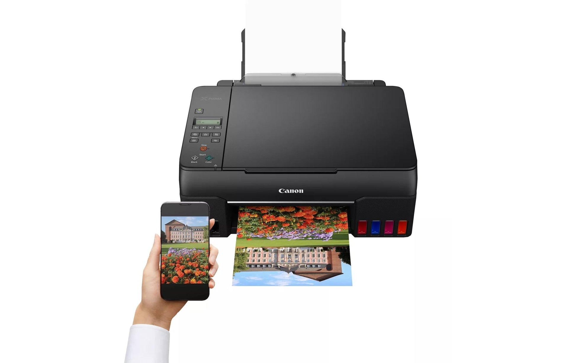 Canon PIXMA G650 – Farbiges Tintenstrahl-MFP A4, 3-in-1 – USB/WLAN