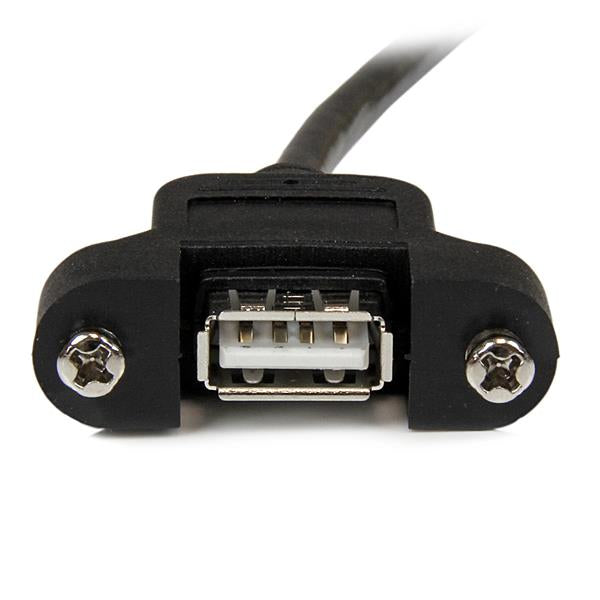 StarTech.com USB-A Verlängerungskabel (Stecker auf Buchse) – USB 2.0 (480 Mbit/s) – 0,9 m – PVC – Schwarz