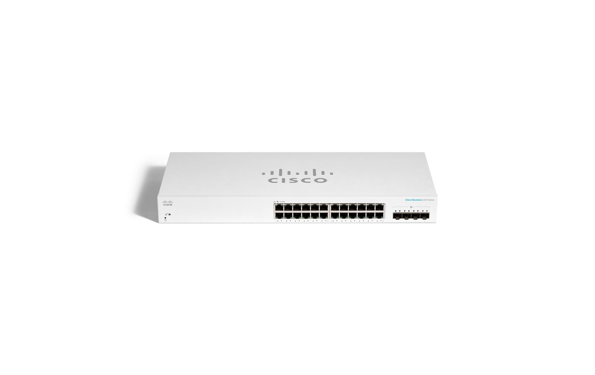 Cisco CBS220-24T-4X – Managed Switch – 24×GbE, 4×10G SFP+, L2, 1U