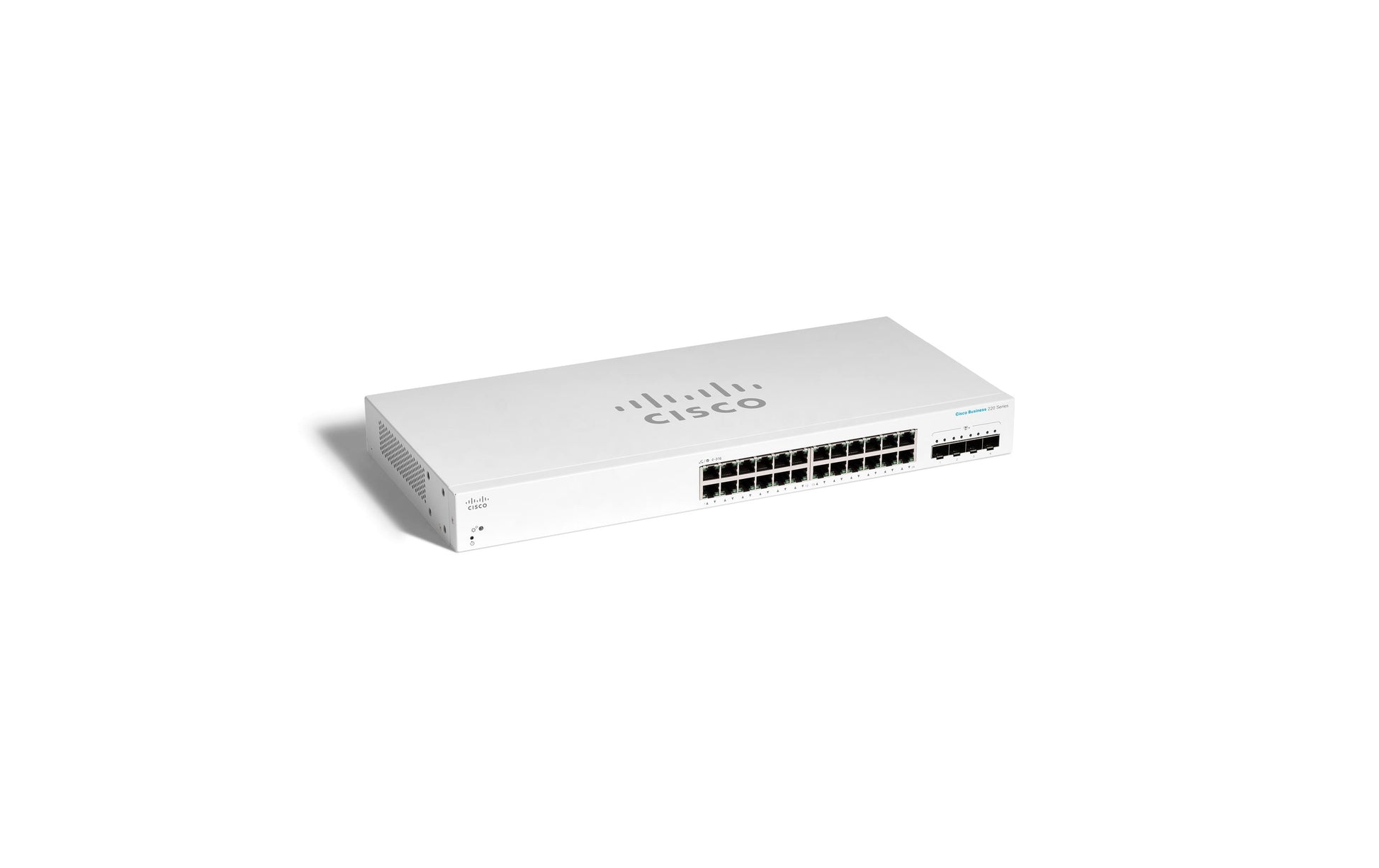 Cisco CBS220-24T-4X – Managed Switch – 24×GbE, 4×10G SFP+, L2, 1U