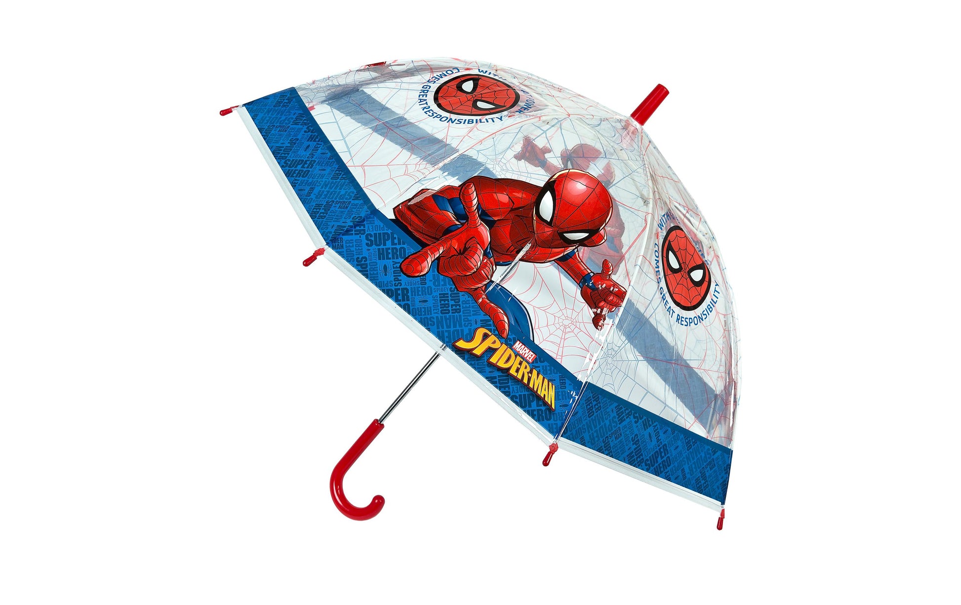 Undercover Taschenschirm SPID7202 – Ø 69 cm, L 66 cm – mehrfarbig Spider-Man