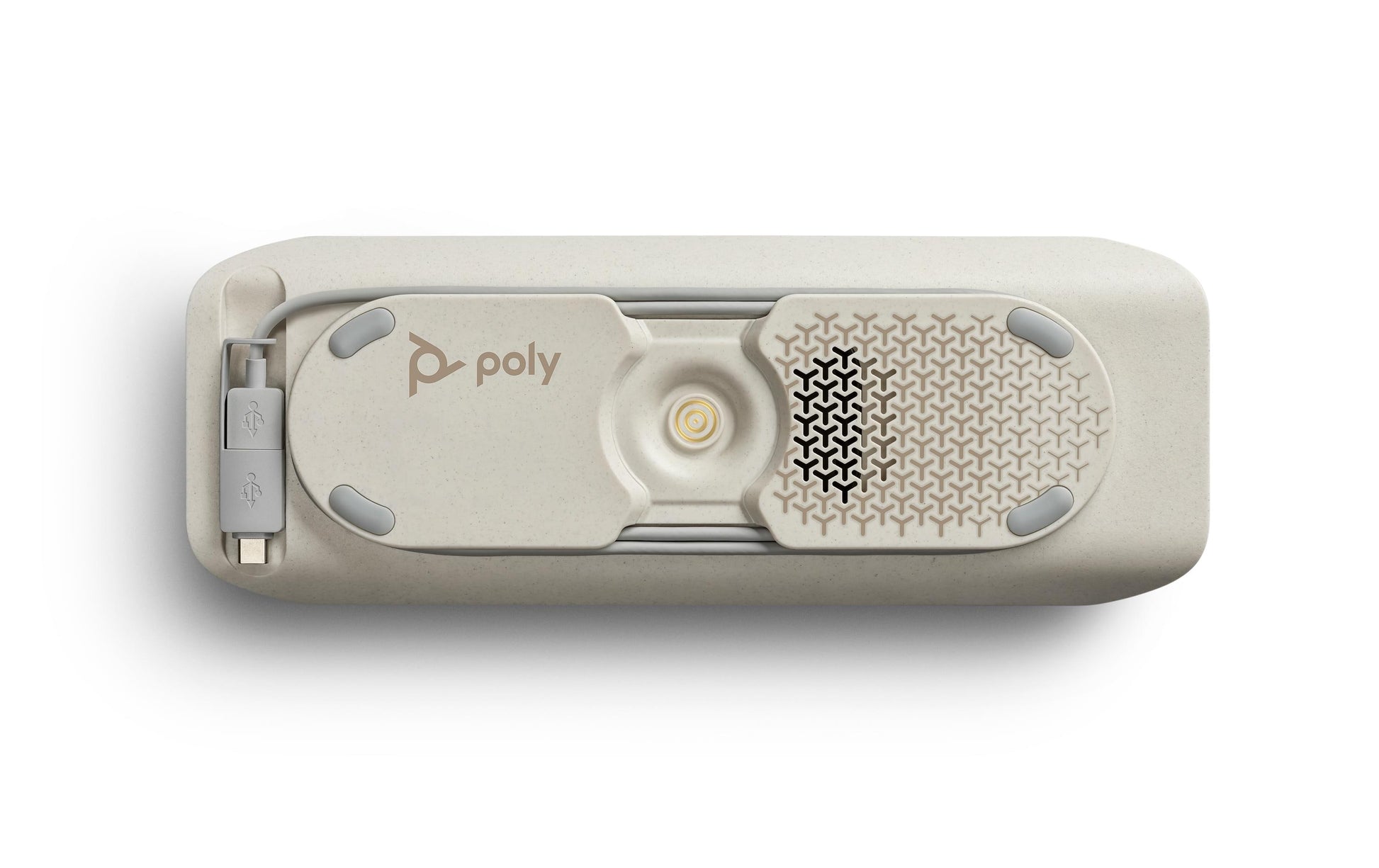 Poly Sync 40 Konferenzlautsprecher – USB/Bluetooth, USB-C/A, IP64, Schwarz