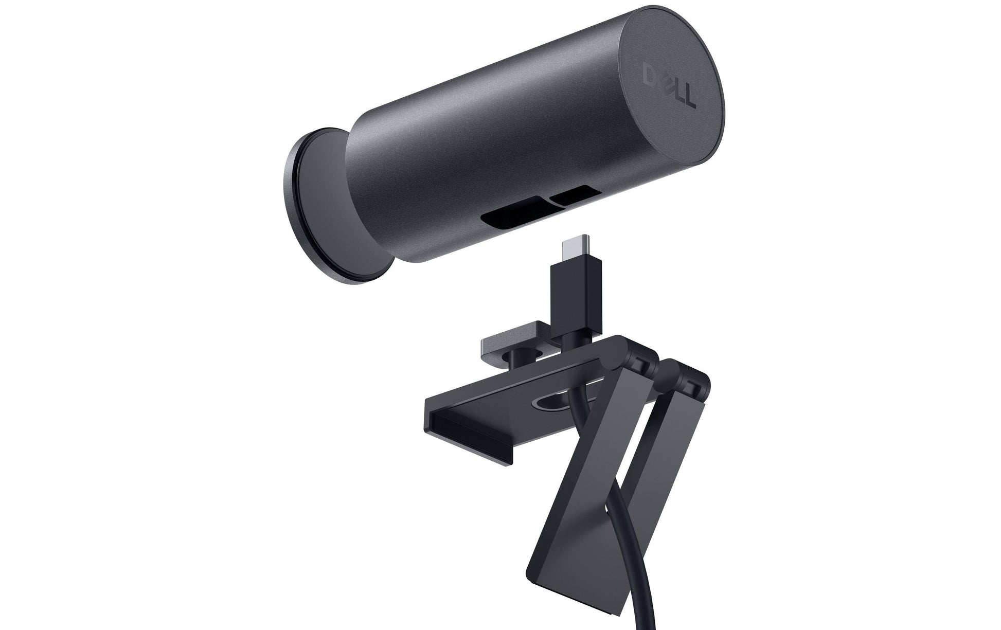 DELL UltraSharp Webcam WB7022 – Webcam – 4K, bis 60 fps, USB‑A, Autofokus, 5× digitaler Zoom, ohne Mikrofon