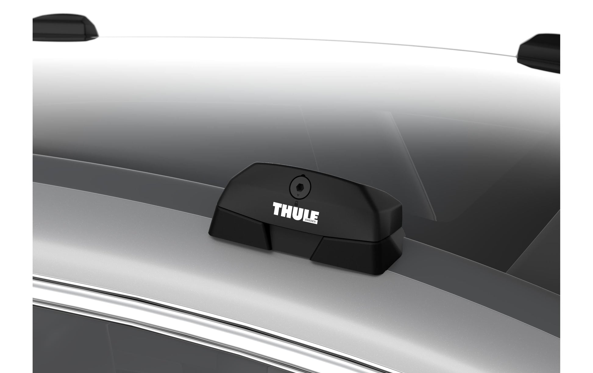 Thule Dachträgerabdeckung – abschliessbar – für Trägerfuss – schwarz – 4 Stk.
