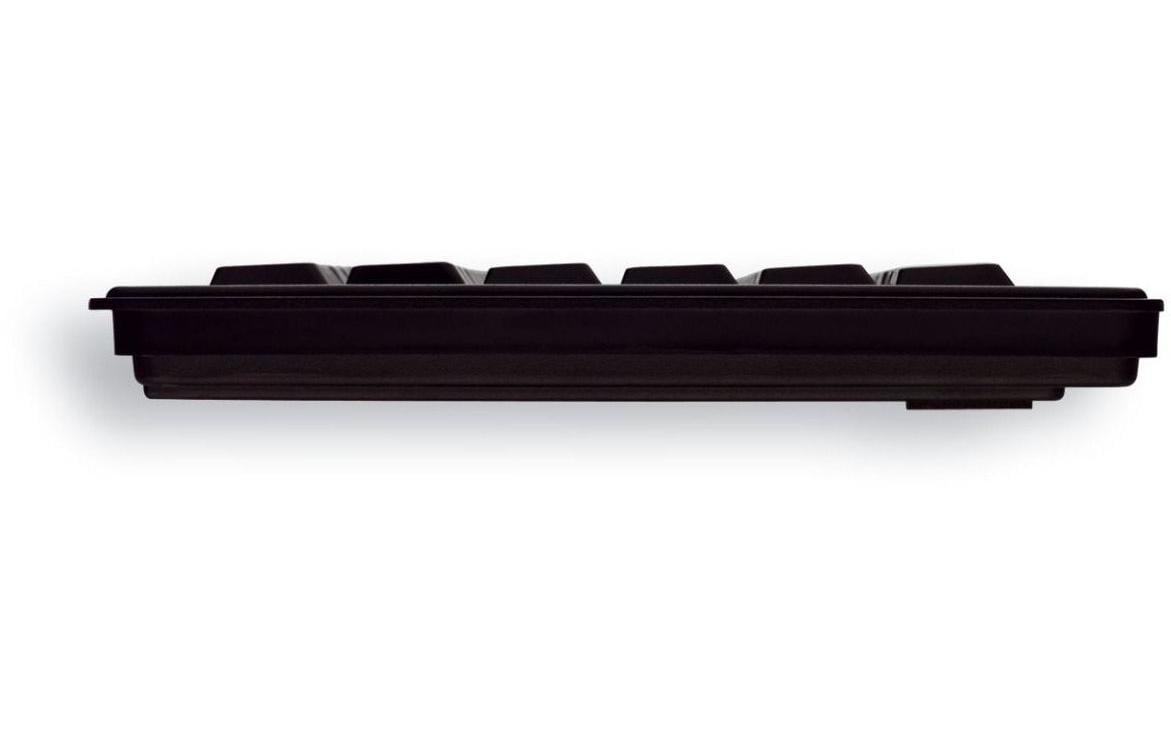 CHERRY G84-5500 XS – Tastatur, kabelgebunden (USB-A), CH-Layout (DE-CH), mechanisch, mit Touchpad, schwarz