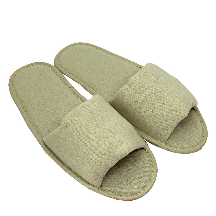 Slipper Eco – 29 cm, Beige, Baumwolle, 100 Paar (Karton), offen