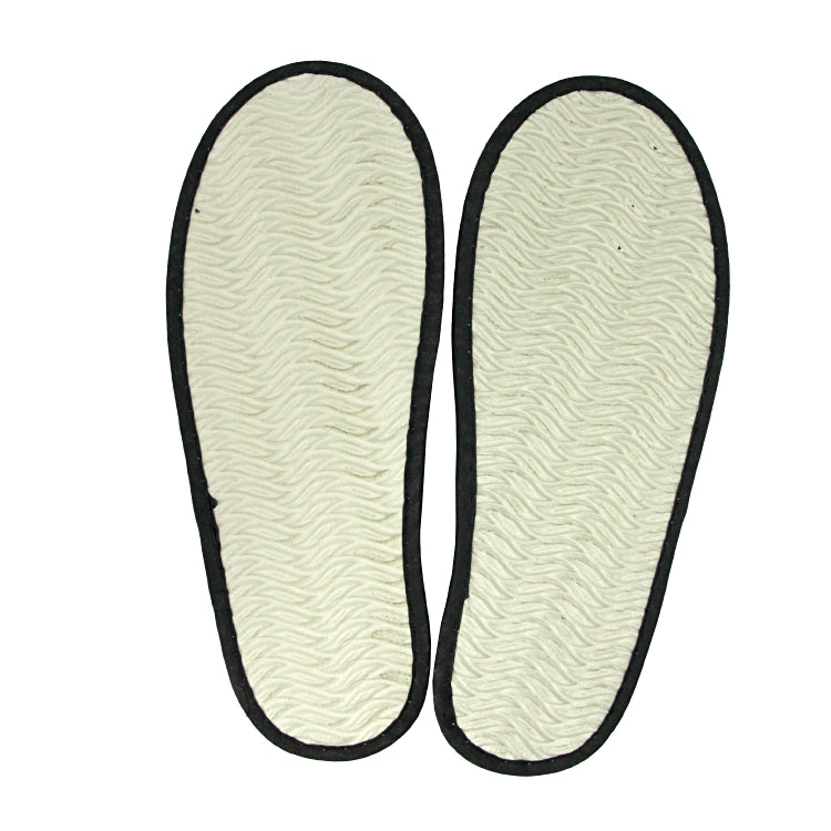 Standard Hausschuhe – 29 cm, 100 Paar – Schwarz, Frottee 220 g/m², Antirutschsohle, geschlossen