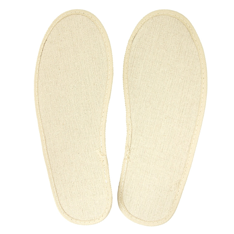 Slipper Eco – 31 cm, 100 Paar – Baumwolle, Hellbeige, Geschlossen