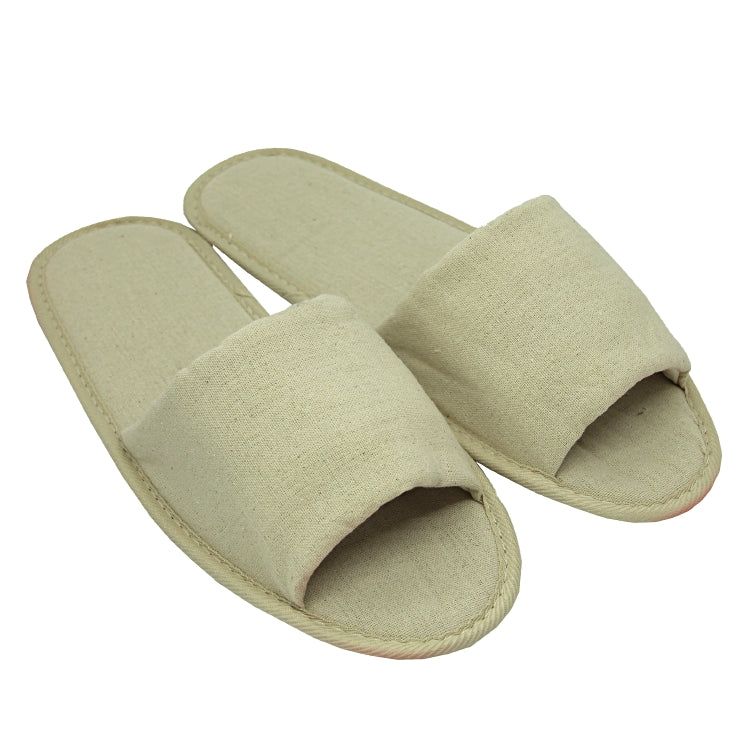 Baumwoll-Slipper Eco – 31 cm, 100 Paar – Baumwolle, Beige, Offen