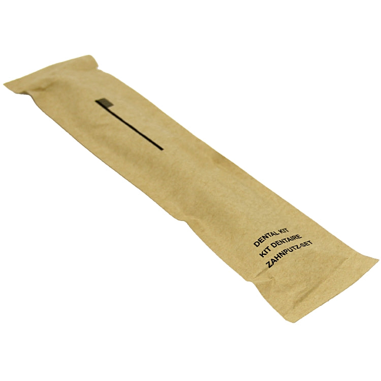 Zahnbürste aus Bambus – 100 Stk – braun – Papiersachet