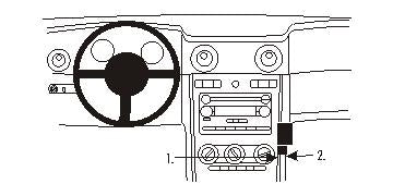 Brodit ProClip – Auto-Halterung