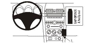 Brodit ProClip – Auto-Halterung (passiv)