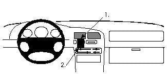 Brodit ProClip – Auto-Halterung