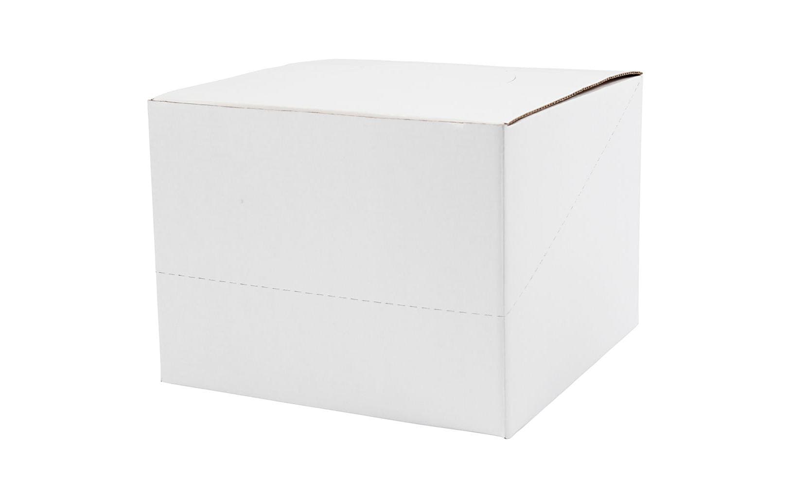 Creativ Company Schneekugel aus Kunststoff, transparent, Ø 8 cm × 8,5 cm, Set à 18