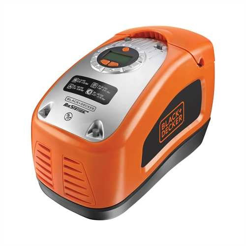 Black & Decker ASI300 Kompressor – 12 V, 220–230 V – 11 bar