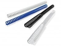GBC Bindedisc-Ringe – für A4 – Ø 16 mm, transparent, Kunststoff – 50 Stk.
