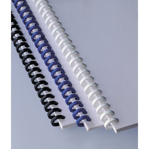 GBC Bindedisc-Ringe – für A4 – Ø 16 mm, weiss, Kunststoff – 50 Stk.