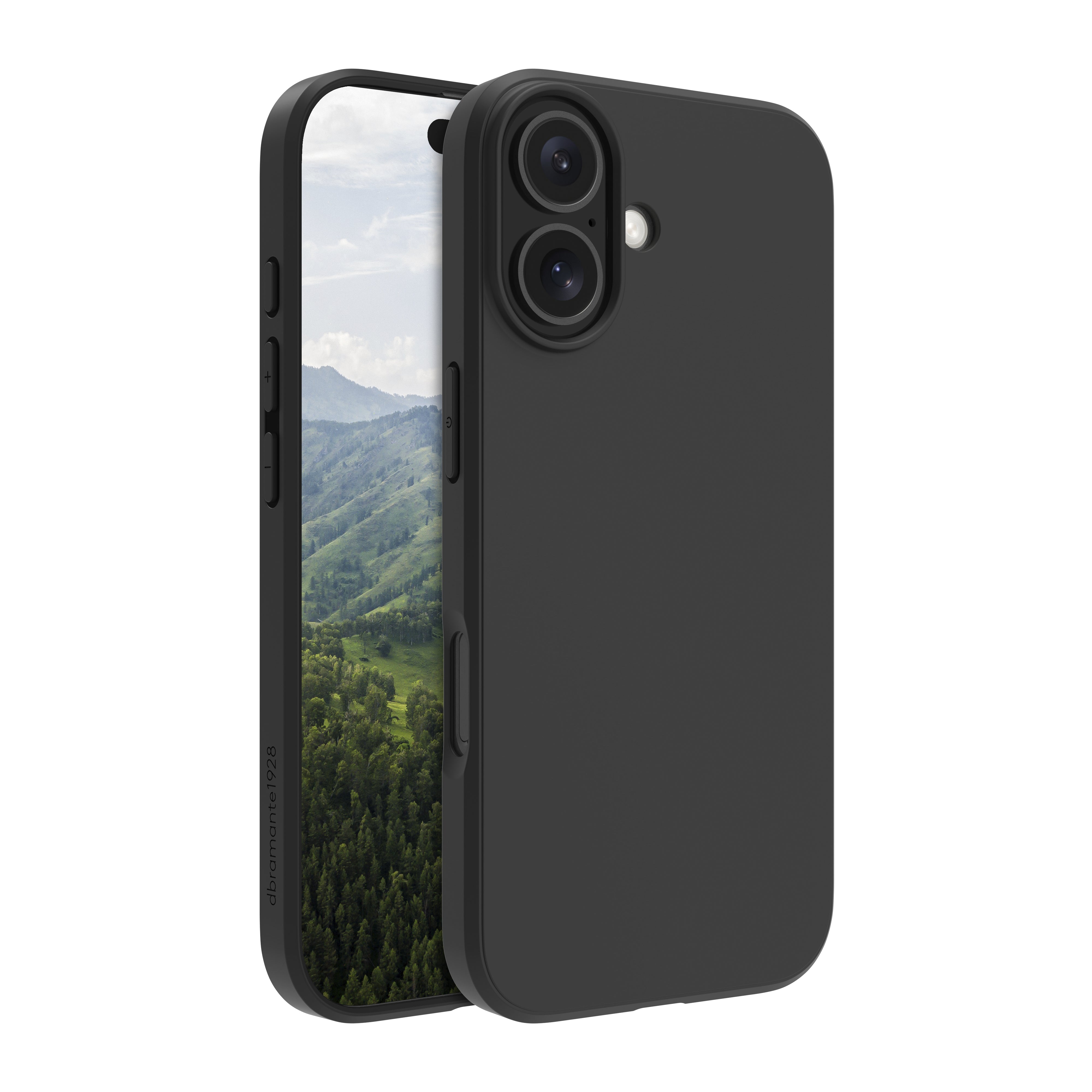 dbramante1928 Greenland Backcover – für Apple iPhone 17, Kunststoff, Schwarz, bis 1,2 m sturzsicher